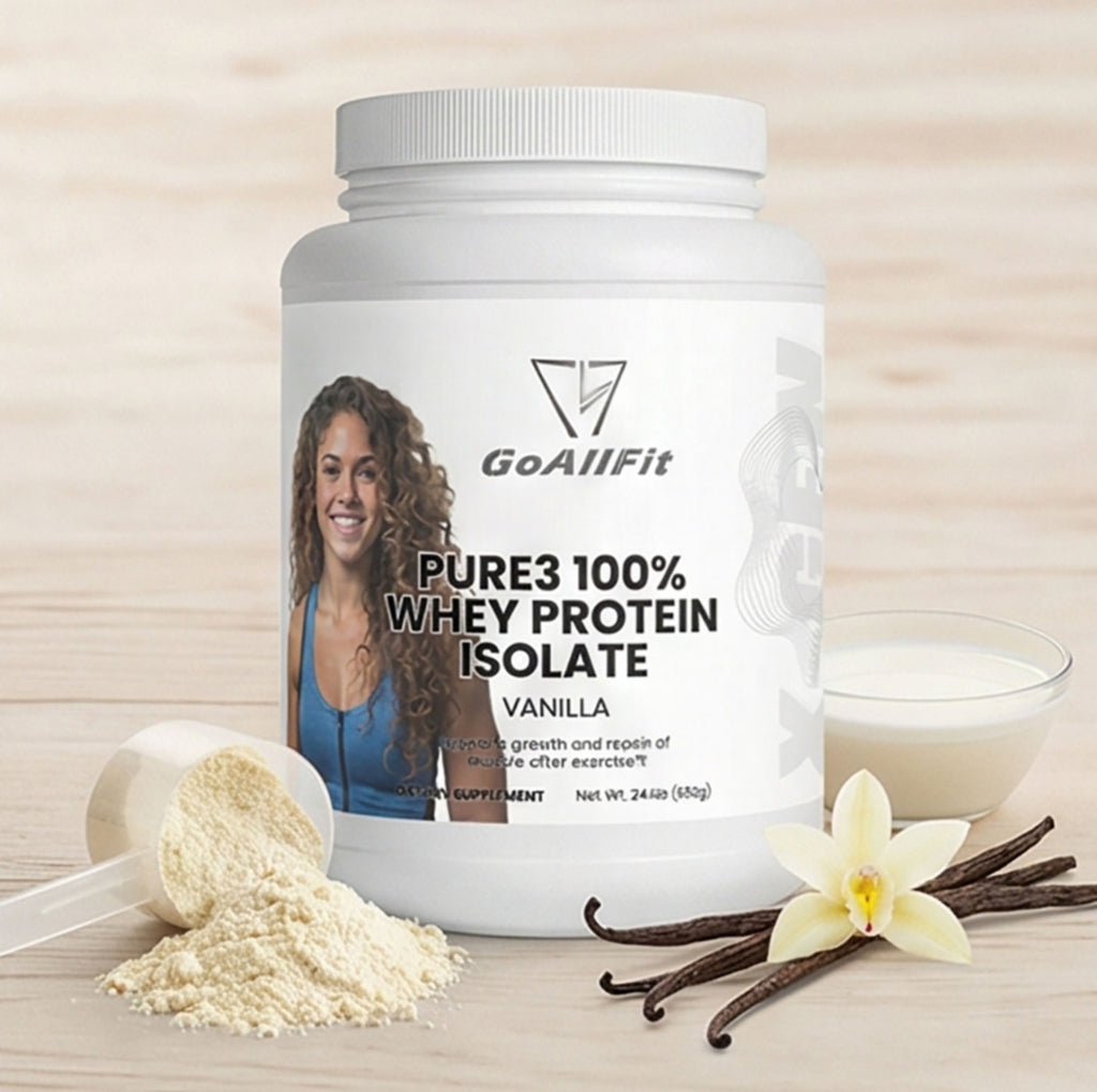 Pure3 100% Whey Protein Isolate (Vanilla)