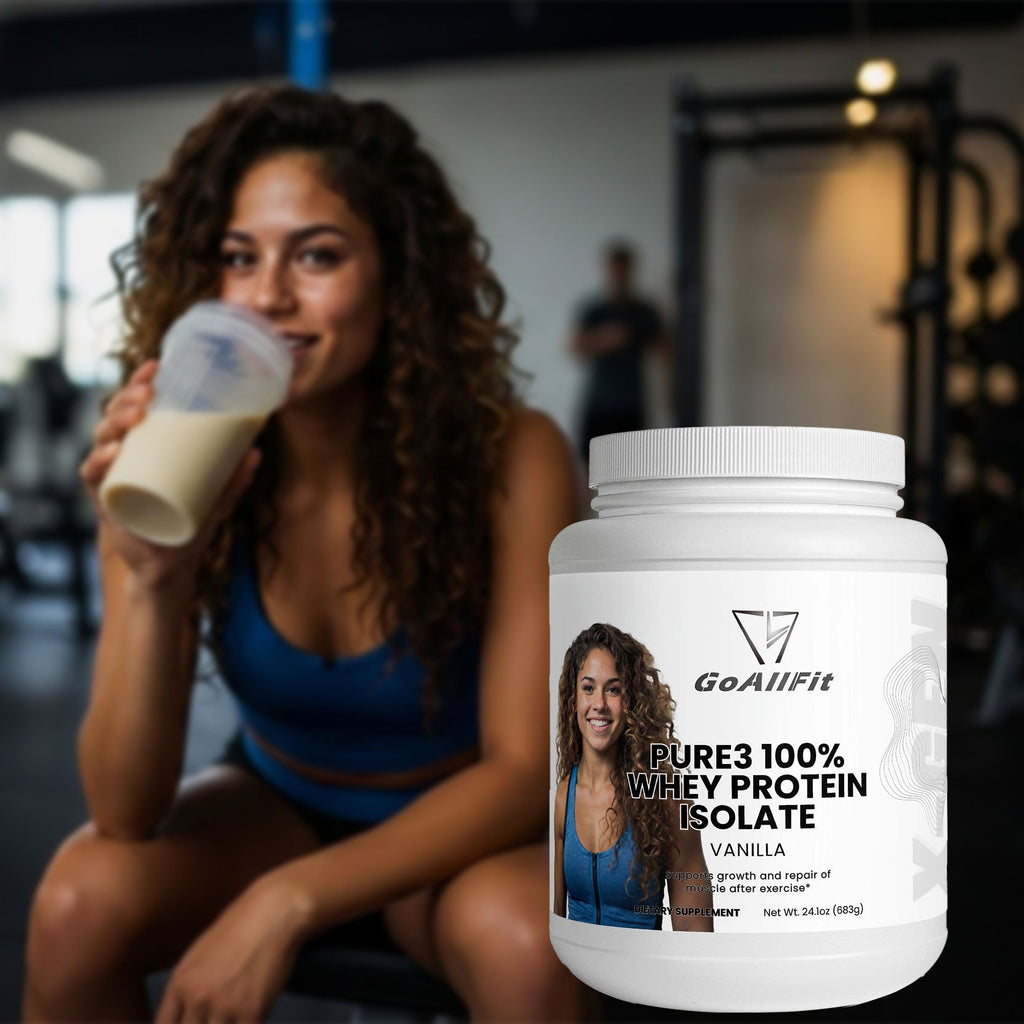 Pure3 100% Whey Protein Isolate (Vanilla)